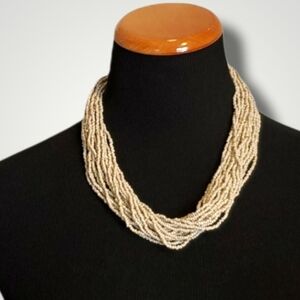 Vintage Seed Bead Necklace
